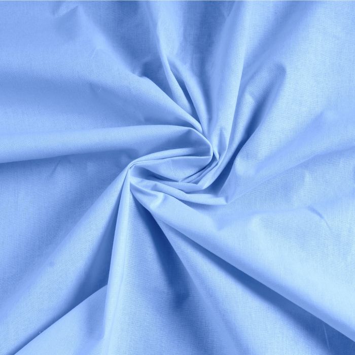 Бязь гладкокрашеная голубая от производителя Иваново